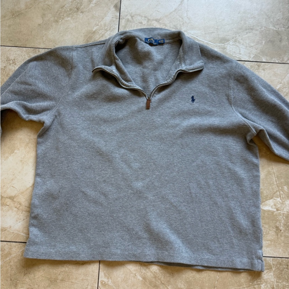 Ralph Lauren Gray Quarter Zip